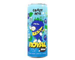 Напиток CRAZY MIX Royal blue 330мл