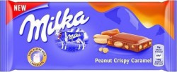 Шоколад Милка - Пинат криспи карамель 90 гр